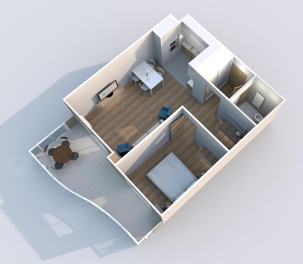 Aqua Apartman Superior Velence Bagian luar foto