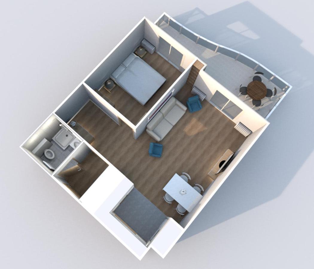 Aqua Apartman Superior Velence Bagian luar foto